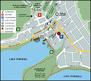 Queenstown Street Map